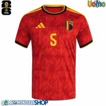 Maglie da calcio Belgio Maxim De Cuyper #5 Prima Maglia Mondiali 2026  Manica Corta